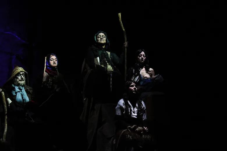Foto 1 de Los ciegos por Daniel Restrepo, Teatro Matacandelas