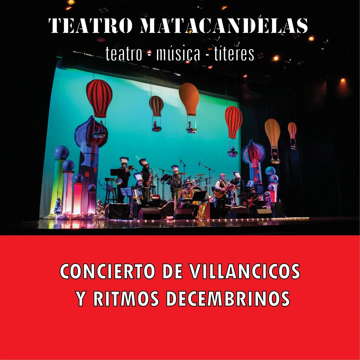 Afiche Recital de villancicos