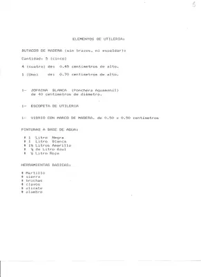 Ficha técnica de Angelitos empantanados (1995) — pieza 5