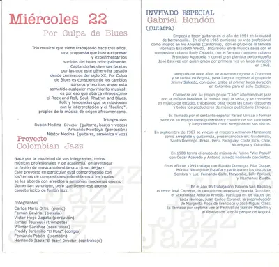 Medellín de Jazz en Matacandelas — pieza 3B