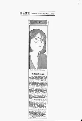 La jornada inaugural de la carrera 42 (abril de 1987) — pieza 59