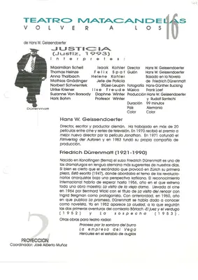 Volver a los 16: fichas de las proyecciones (1999–2002) — pieza 44