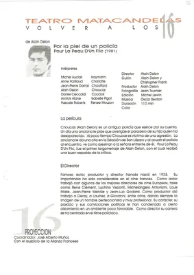 Volver a los 16: fichas de las proyecciones (1999–2002) — pieza 56