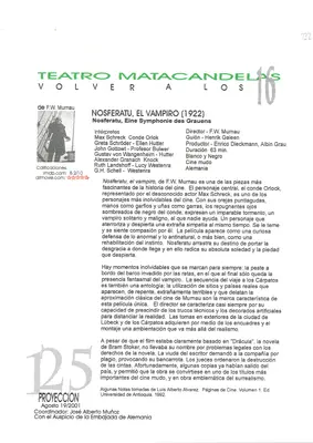 Volver a los 16: fichas de las proyecciones (1999–2002) — pieza 132