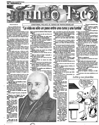 Entrevistas y notas sobre el grupo — pieza 7