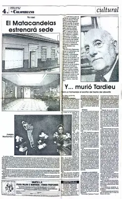 Las sedes siguientes: Calasanz (1993) y Bomboná (1995) — pieza 14
