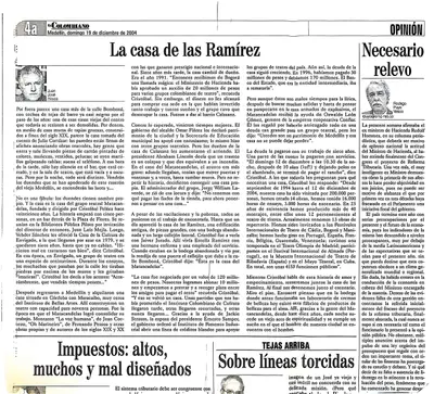 Las sedes siguientes: Calasanz (1993) y Bomboná (1995) — pieza 26