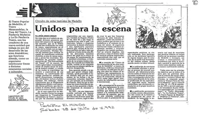 El Circuito de Salas Teatrales de Medellín (1992) — pieza 44