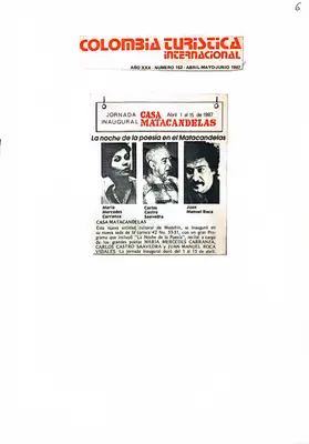 La Casa Matacandelas: la jornada inaugural (abril de 1987) — pieza 56