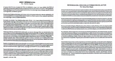III Festival Colombiano de Teatro Infantil (1995) — pieza 1F