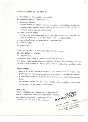 La propuesta — pieza 8