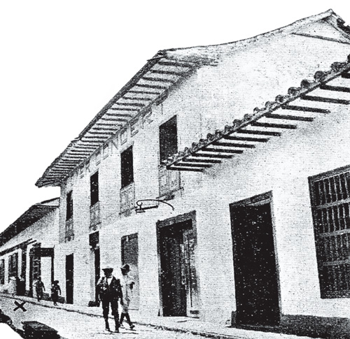 Teatro Principal antes de su remodelación en 1917.