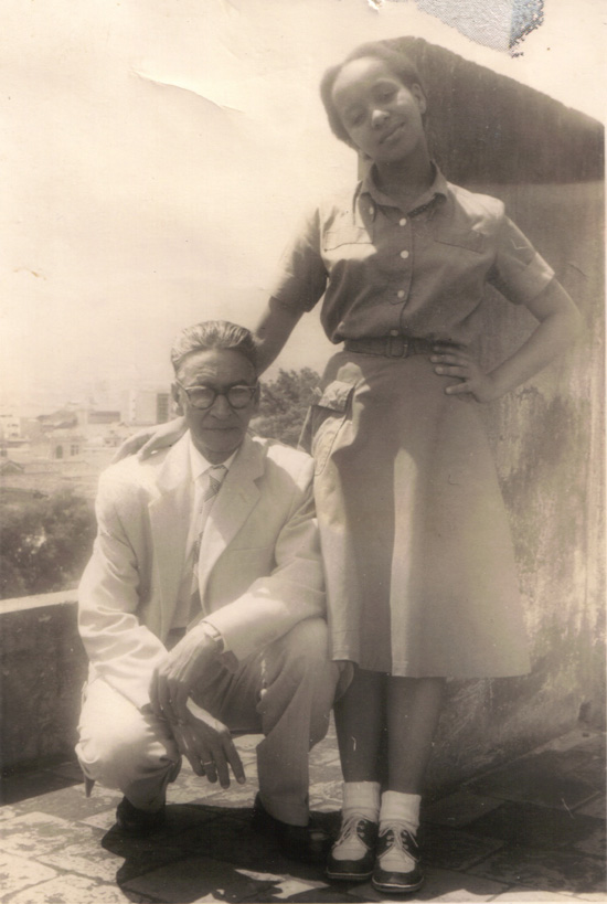 Tereista y su padre