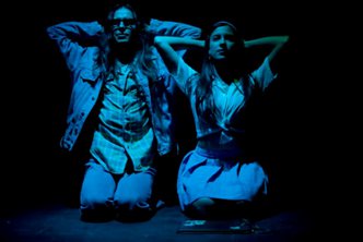 Juan David y Tatiana Lopez en Angelitos Empantanados