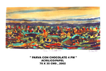 PARVA CON CHOCOLATE